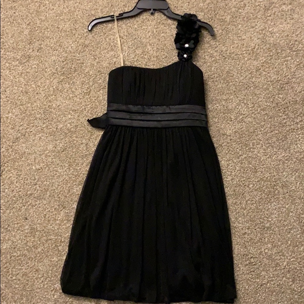 Simple black dress
